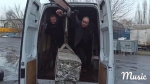 Авто кран-балка. Кран для фургона.