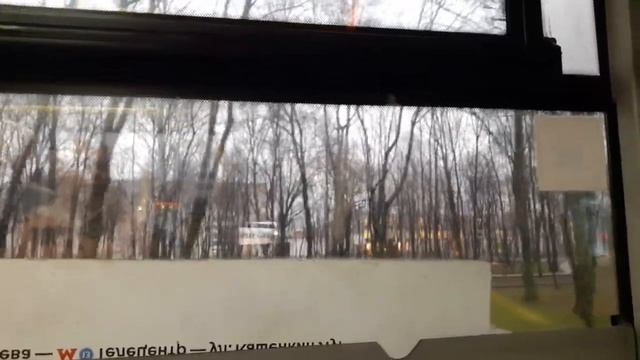 Неделя до нового ! Покажу вам Ярославское шоссе из окна автобуса.