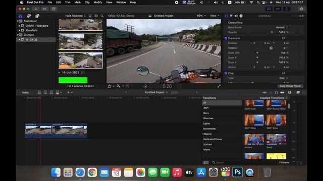 How to Add Transitions in Final Cut Pro смотреть онлайн