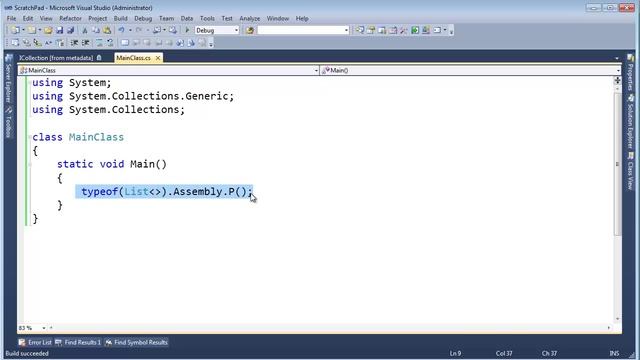 C# Using Reflection to Analyze Collection Classes смотреть онлайн