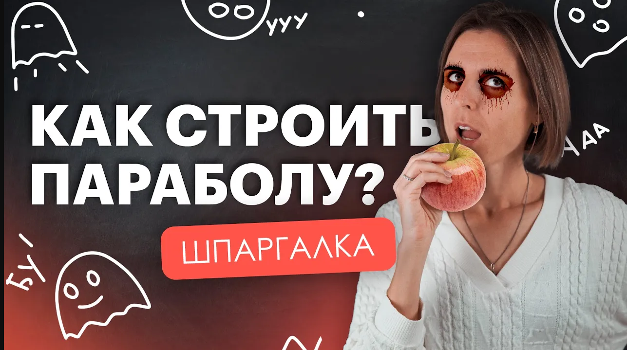 Как строить параболу. TutorOnline.ru