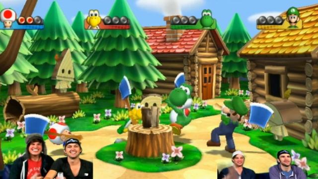 Mario Party 9 - #1 - Luke Conard Joey Graceffa Alex Carpenter Jason Munday смотреть онлайн