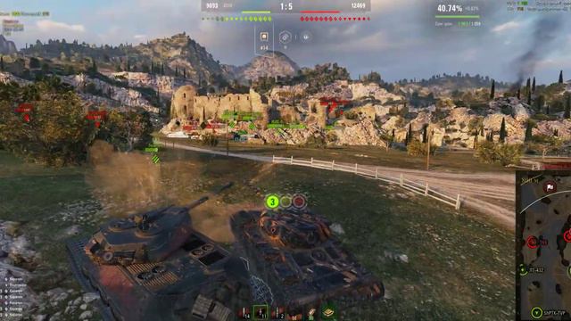 World of Tanks 2023  CS-52 Lis Отличный танк с хорошей альфой