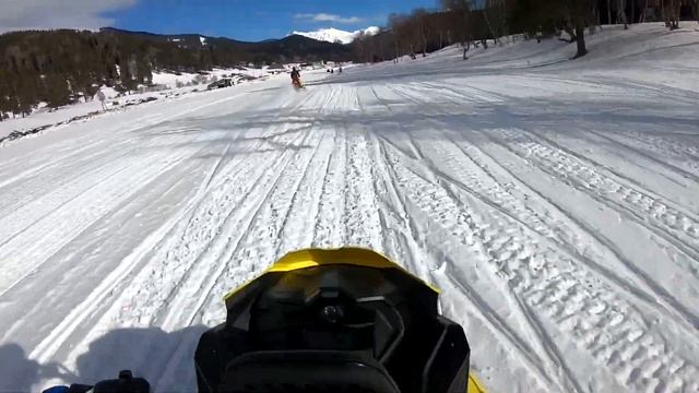 Обучение в снегоходной школе SkiDooKing Архыз глазами Misha Extreme
