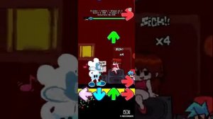 Мики маус стал сумасшедшим. Мики маус VS бойфрэнта. в FNF.