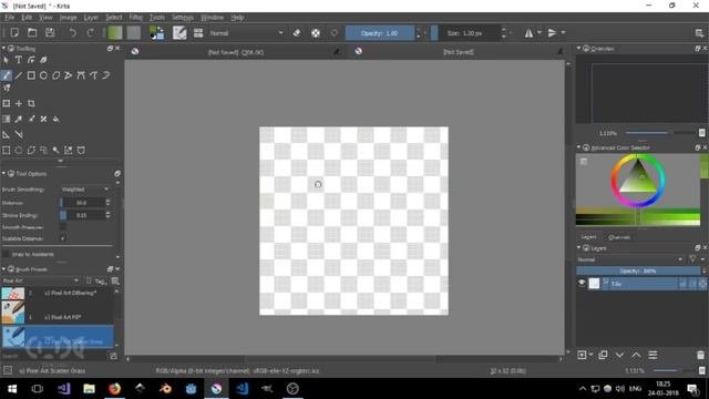 Krita 4.0 For Pixel-Art : My New Favourite Pixel Art Editor