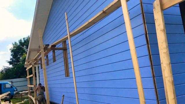 Наружная отделка каркасного дома смотреть онлайн