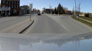 Driving Streets Of Barrie Ontario Canada