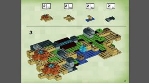 LEGO Minecraft 21116 Crafting Box  ЛЕГО Майнкрафт Верстак №1