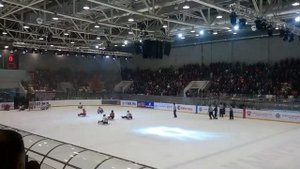 Хоккей на санках. Следж-хоккей.