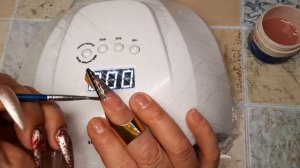 *137*Наращивание Гелем На Нижние Формы.Заостренный Миндаль.Дизайн Паутинка,Наклейки.