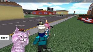 ГОТОВИМ ПИЦЦУ с ЛЕО! РЕСТОРАН ПИЦЦЫ в РОБЛОКС Pizza Factory Tycoon КОШКА ЛАНА