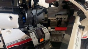 Motorized Lego Porsche 911 RSR with Remote Controller