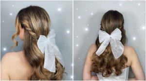 НЕВЕРОЯТНО ПРОСТАЯ ПРИЧЕСКА ЗА 5 МИНУТ! ✨ Super Easy 5 minutes hairstyle tutorial