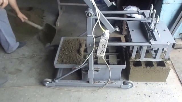 Изготовление шлакоблоков своими руками