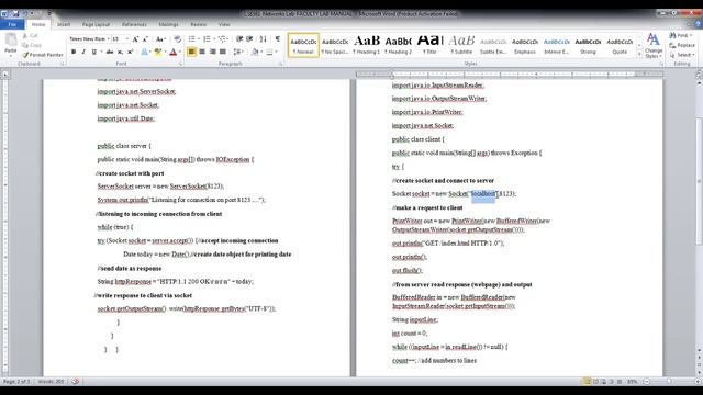தமிழில்|CS8581-NETWORKS LAB|What is Socket in Java and How to download a webpage смотреть онлайн