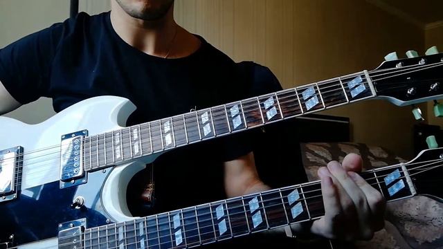 System Of A Down Ego Brain Cover (Chibson Double Neck EDS 1275) смотреть онлайн