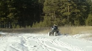 Самодельный квадроцикл с двигателем от скутера.