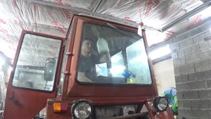 Затонировали трактор (ВТЗ)Т-25 А в хлам...