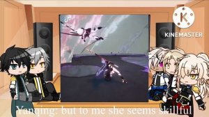 Honkai star rail react to Fu hua & Li sushang Gacha Club “Reaction”” Honkai Impact 3rd