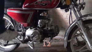 Мопед Альфа зимой Покатаемся но сначало заведём