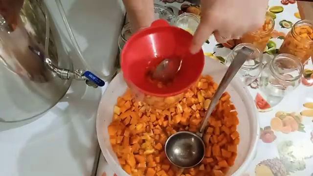 тыква с цитрусами в автоклаве смотреть онлайн