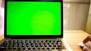 Notebook Green Screen Anima Video Effect - Зеленый экран Ноутбук