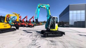 Обзор крутого экскаватора YANMAR B6-6