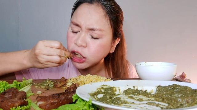 INIHAW NA LIEMPO LAING AND ALIGUE FRIED RICE (CRAB FAT) смотреть онлайн