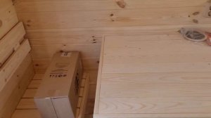 Баня-бочка "Квадроовал" с душевой кабиной