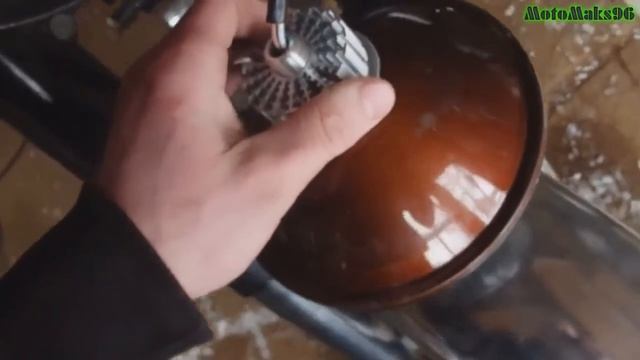 Диодная лампа в фару на Иж,Минск,Восход... смотреть онлайн