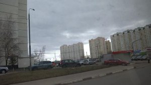 Москва, автобус 400т, участок Супермаркет Проспект - 16-й микрорайон