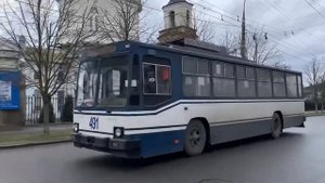 Херсонский троллейбус-декабрь 2020| ЗиУ-682, ЗиУ-683, ЮМЗ Т2, ЛАЗ E183D1, Богдан Т70117, Škoda 14Tr