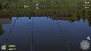 Русская рыбалка 4 - озеро Старый Острог - Зачетная плотва на фидер