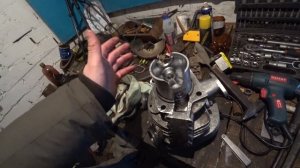 Адский ижак подписчика! Ремонт мотоцикла иж планета Замена цилиндра Покраска мотоцикла иж планета 4