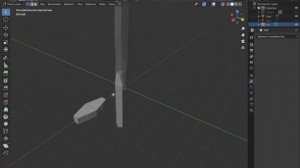 Создание ножа в Blender 3d