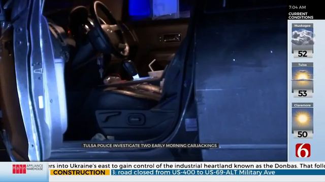 Tulsa Police Searching For Pair Of Suspects After 2 Carjackings смотреть онлайн