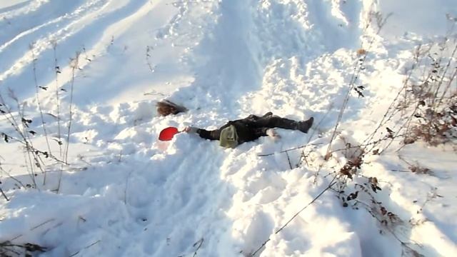 Катание с Клёстовской горы 7 января 2012 год смотреть онлайн