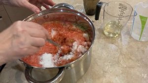 Съели банку за раз! Свекольная аджика на зиму!