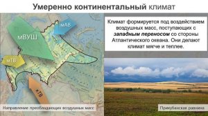 2/9 Типы климатов России