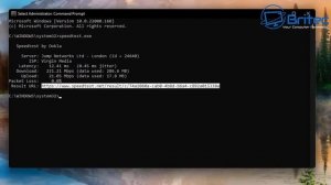 Check Your Internet Speed Using Command Prompt