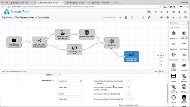 Triggering Databricks Notebook Jobs from StreamSets Data Collector Engine смотреть онлайн