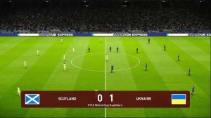 ⚽ Scotland vs Ukraine ⚽ | FIFA World Cup Qualifiers (01/06/2022) | PES 2021