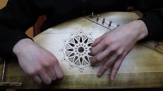 Крыловидные гусли 13 струн 'БАЙКАЛ'   Пример зву смотреть онлайн