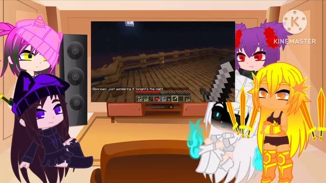 Mob Talker React to Minecraft Creepypasta  NIGHTMARE ENDERMAN