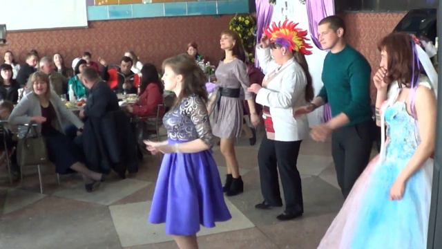 банкет 2 день(свадьба Юли и Артёма) ПГТ Александровка. смотреть онлайн