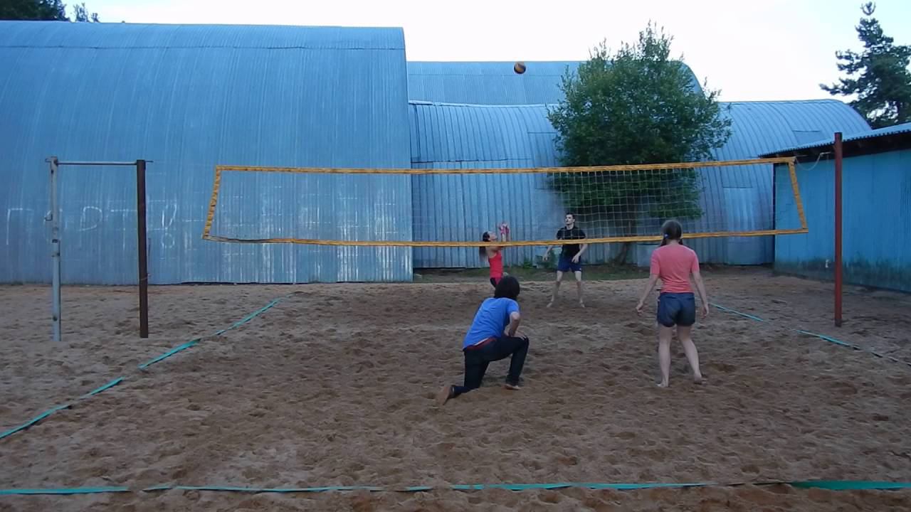 Пляжный волейбол на новой площадке 2 смотреть онлайн