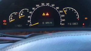 Сброс интервала ТО Mercedes W220