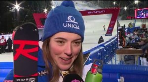 Petra Vlhová - Levi: slalom - ženy - rozhovor po 2. kole | 23.11.2019