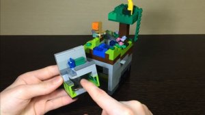 Сейф из Лего! Сейф, копилка, головоломка из Лего ! Лего Майнкрафт! Майнкрафт из Лего